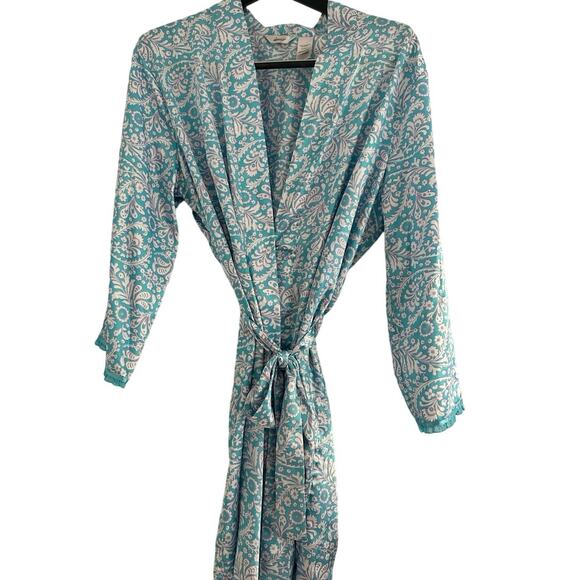 Adonna robe sleep wear lounge lightweight sz L mint condition - Picture 5 of 8